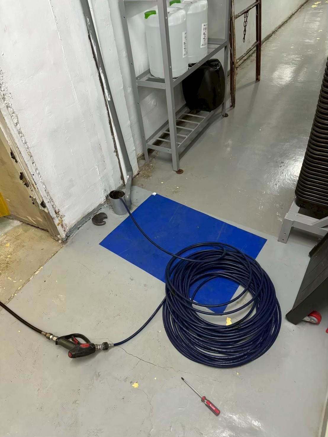 彰化大村鄉大樓污水管高壓水刀保養